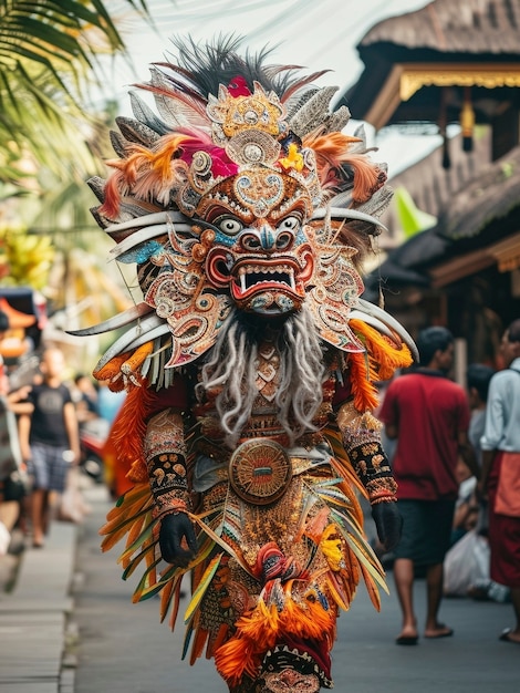 Foto gratuita celebración del día nyepi en indonesia