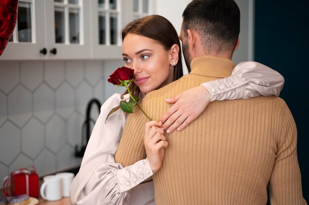 Celebración del día de san valentín