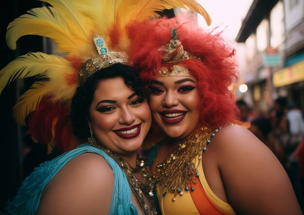 Celebración del Mardi Gras en Nueva Orleans