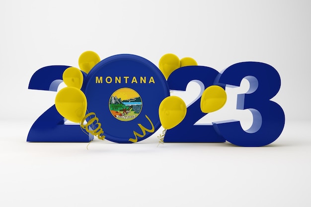 Foto gratuita celebración de montana 2023