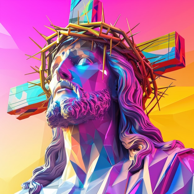 Foto gratuita celebración de semana santa colores vivos