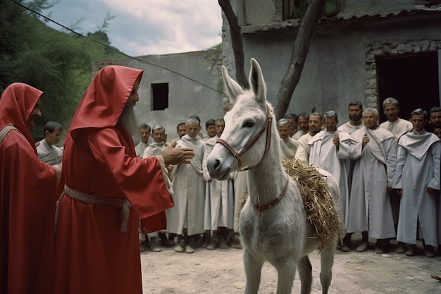 Foto gratuita celebración de la semana santa