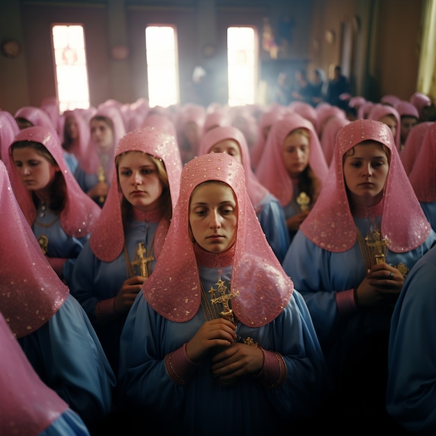 Foto gratuita celebración de la semana santa