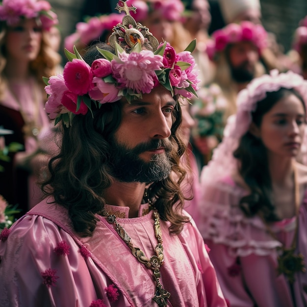 Foto gratuita celebración de la semana santa