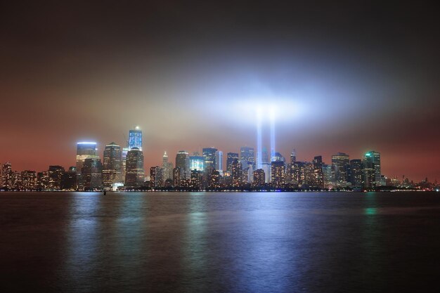 Centro de Manhattan de la ciudad de Nueva York