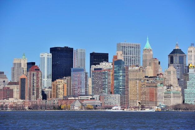 Centro de Manhattan de la ciudad de Nueva York