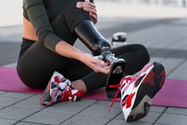 Cerca de la diversidad deporte mujer formación