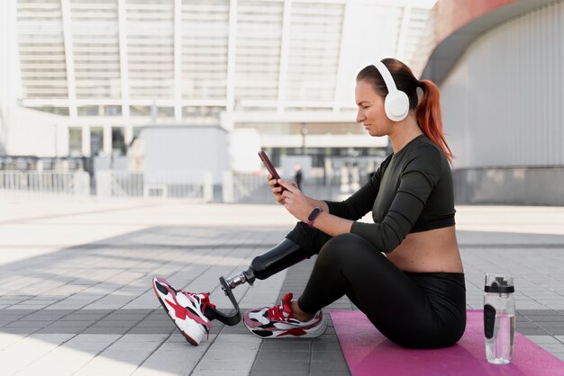 Cerca de la diversidad deporte mujer formación