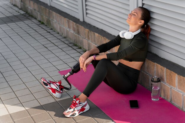 Cerca de la diversidad deporte mujer formación