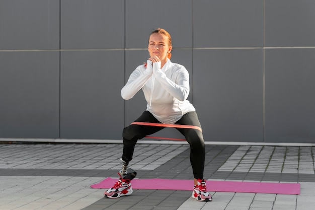 Cerca de la diversidad deporte mujer formación