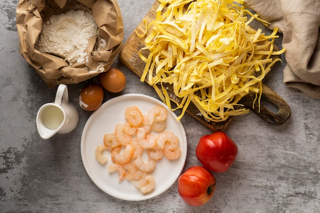 Foto gratuita de cerca los ingredientes de las comidas con alto contenido de proteínas