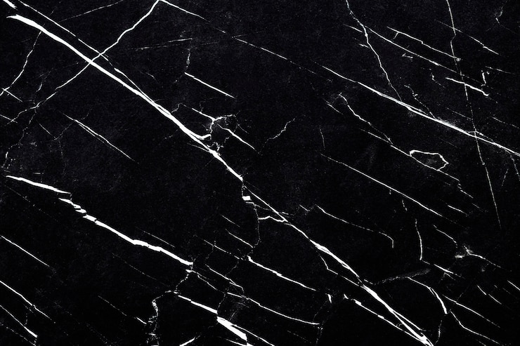 Foto gratuito cerca de una pared con textura de mármol blanco y negro
