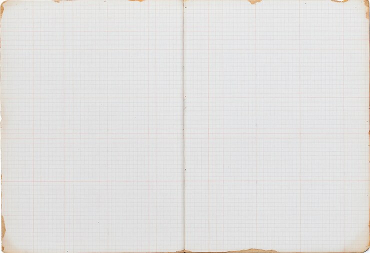 Foto gratuito cerca de la textura detallada del papel de cuaderno