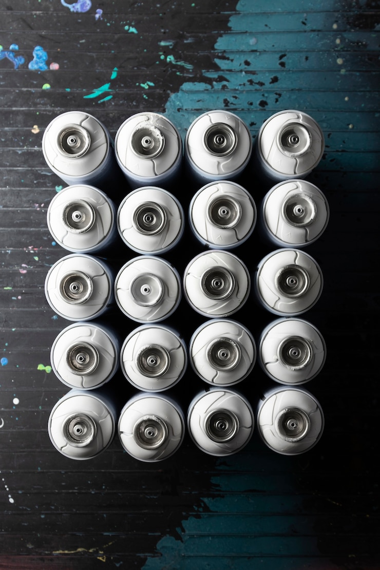 Foto gratuito cerrar en botella de spray