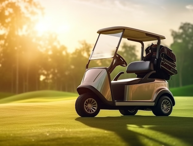 Cerrar en carrito de golf