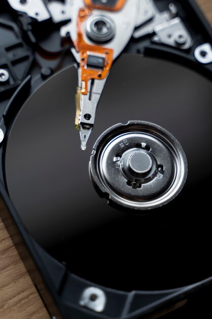 Cerrar dispositivo hdd en plano de estudio