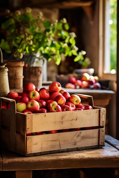 Cerrar manzanas en caja