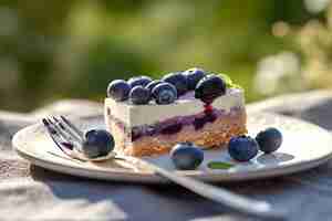 Foto gratuita cerrar el postre elegante