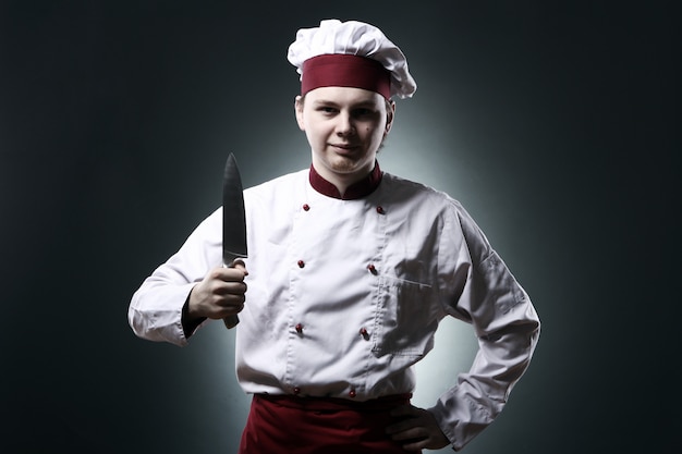 Chef con cuchillo