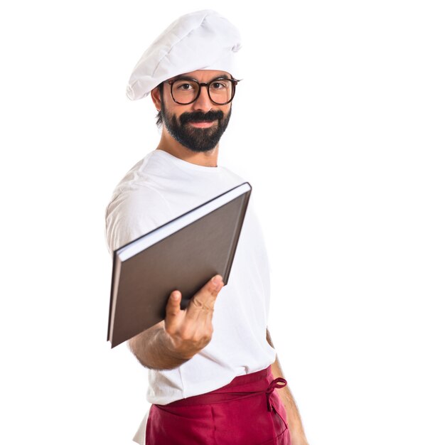 Chef que da el libro