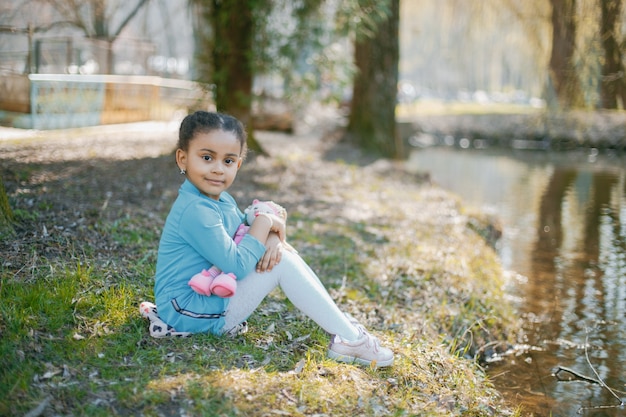 Chica en el parque