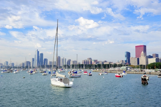 Chicago y el lago Michigan