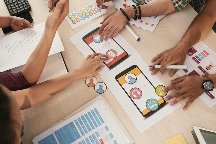 Photo Gratis choosing icons for mobile app