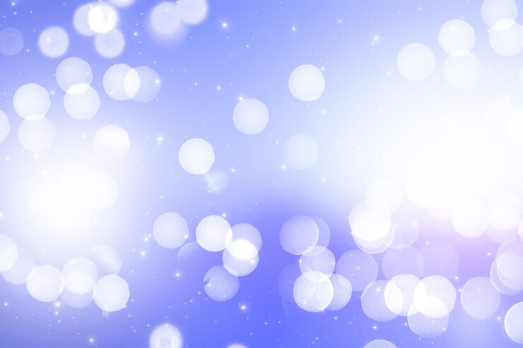 Photo Gratis christmas background with sparkles and bokeh lights design