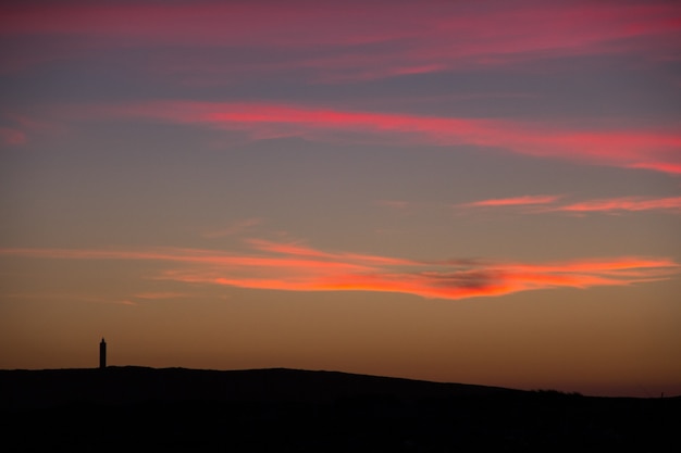 Cielo ardiente