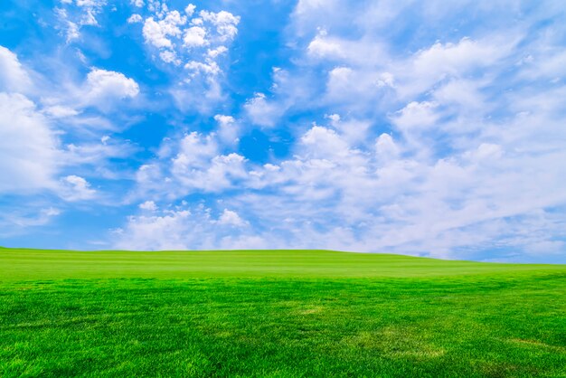 cielo azul y nubes