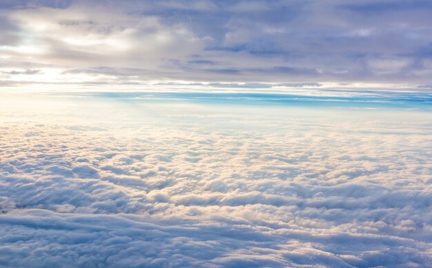 Cielo cubierto con nubes