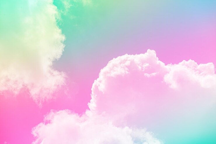 Foto gratuito un cielo increíble y hermoso con nubes.