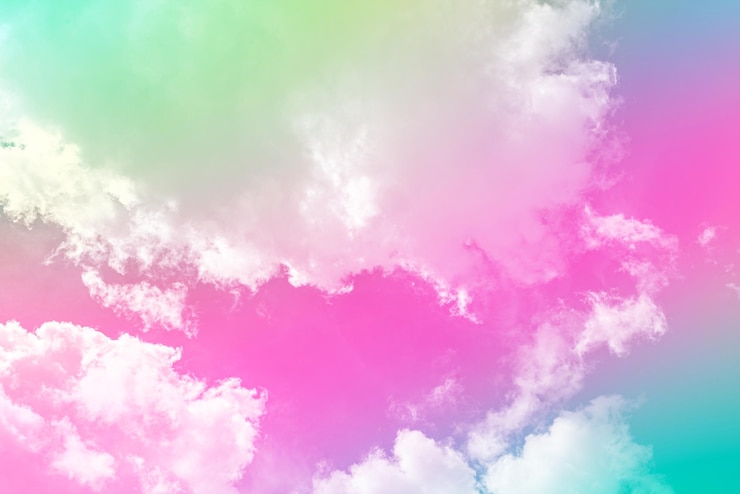 Foto gratuito un cielo increíble y hermoso con nubes.