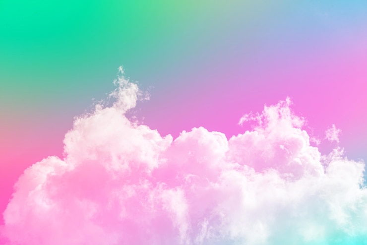 Foto gratuito un cielo increíble y hermoso con nubes.