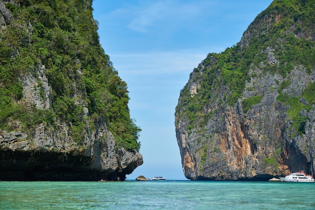 cielo de la isla del mar del viaje Phuket