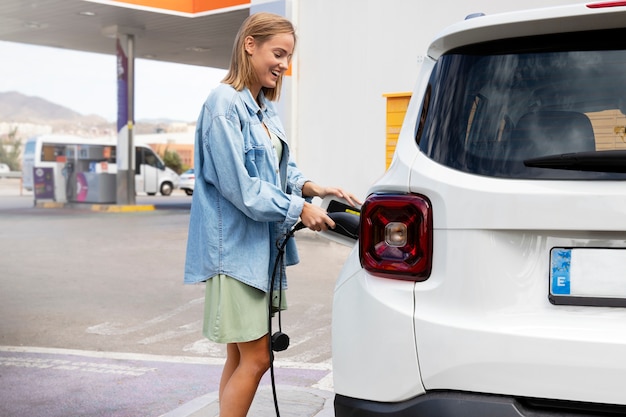 Cierre de carga de coches eléctricos