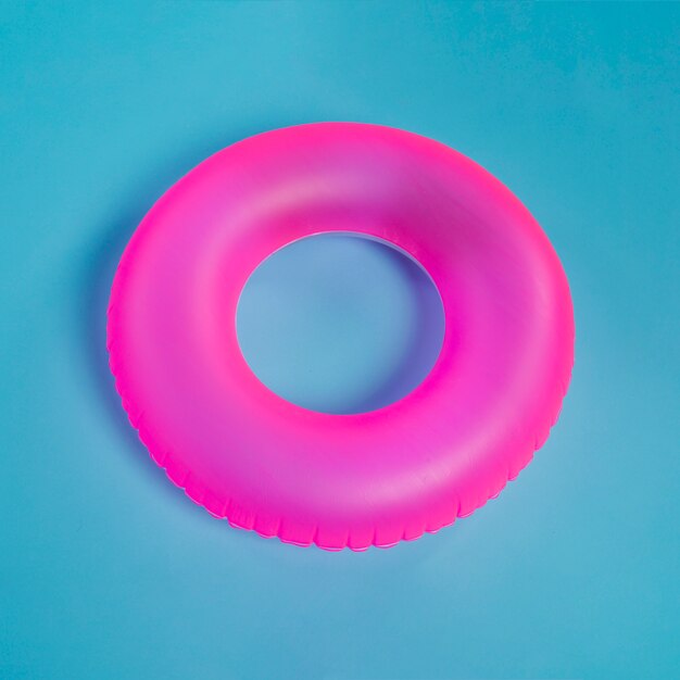 Círculo rosa natacion