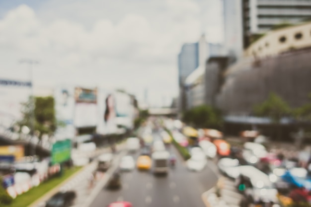 Ciudad con exceso de coches