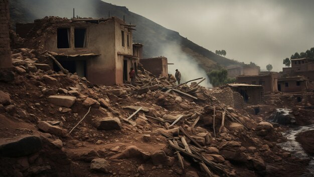 Ciudad de Marrakech después del terremoto