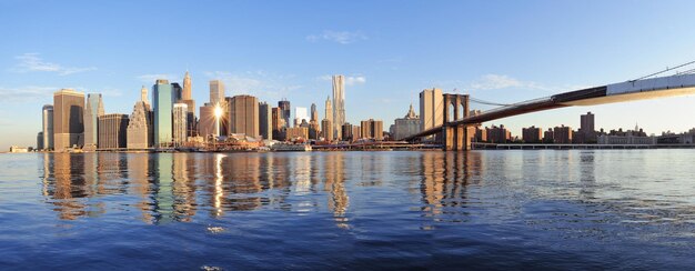 Ciudad de Nueva York en la mañana