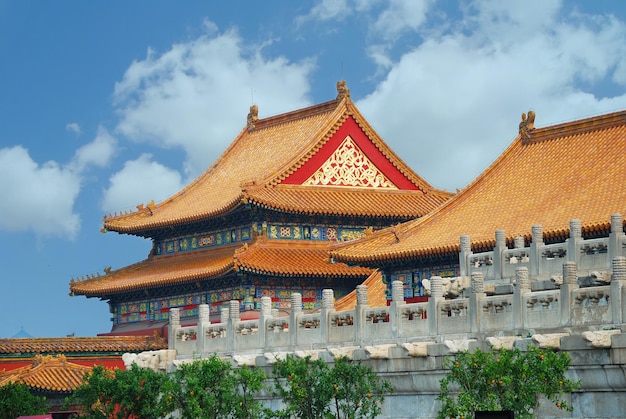 Foto gratuita ciudad prohibida en pekín china