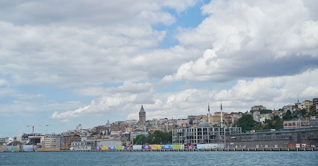 Ciudad vista desde el mar