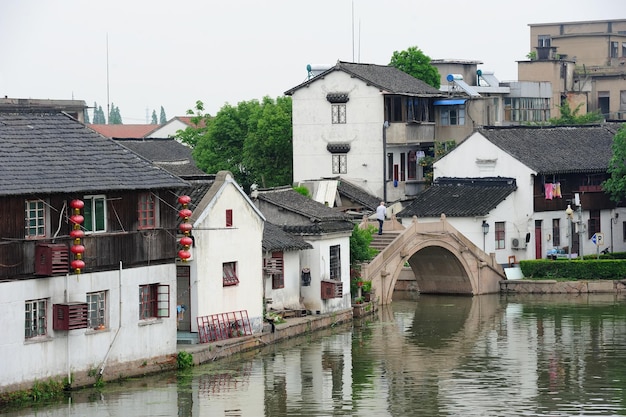 Foto gratuita ciudad de zhujiajiao en shanghái