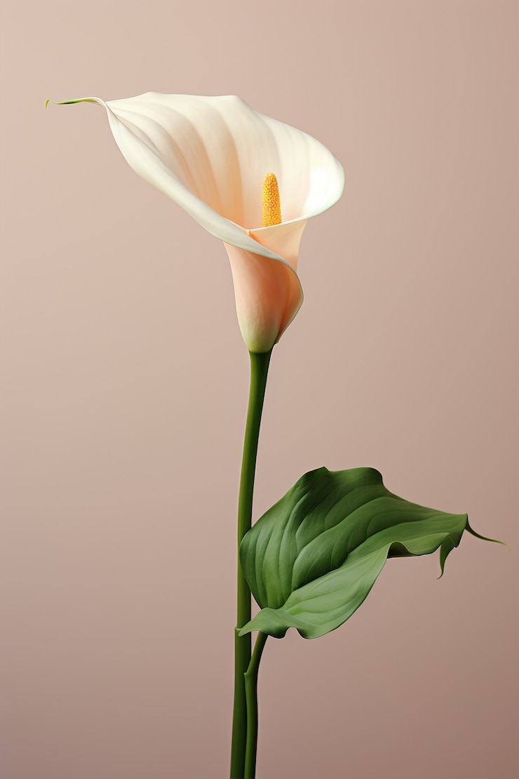 Photo Gratis close up on delicate calla llily