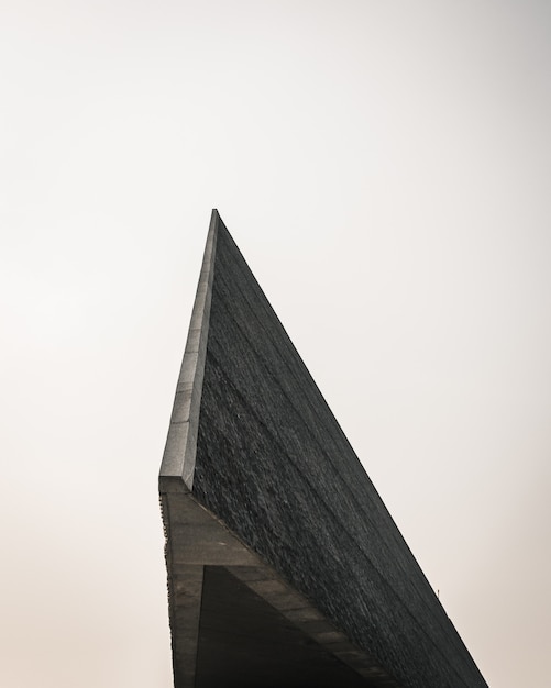 Foto gratuita closeup foto del borde de una arquitectura moderna