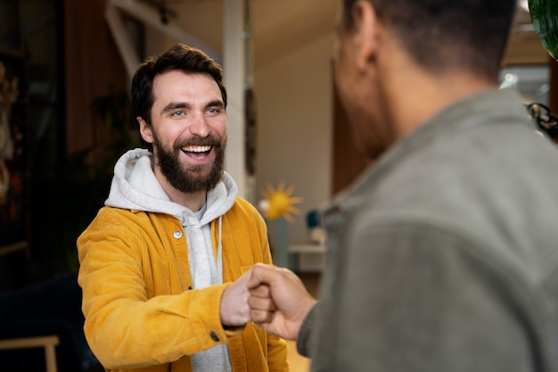 Co-trabajando personas trabajando juntas