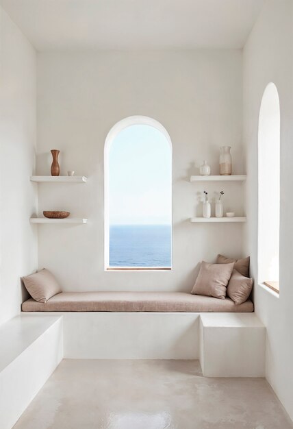 Coastal retreat with window seat
