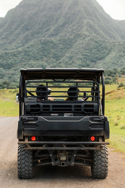 Foto gratuita coche jeep en hawaii