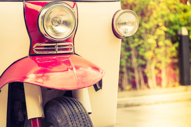 Foto gratuita coches clásicos faros historia vendimia