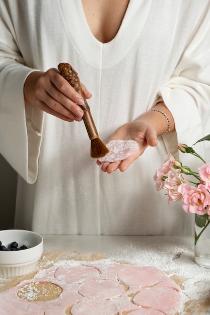 Foto gratuita cocina comida japonesa